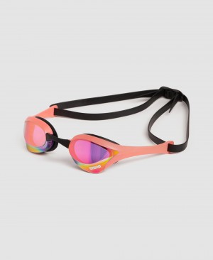 Pink Arena Cobra Ultra Swipe Mirror Men's Swimming Goggles | 30639420