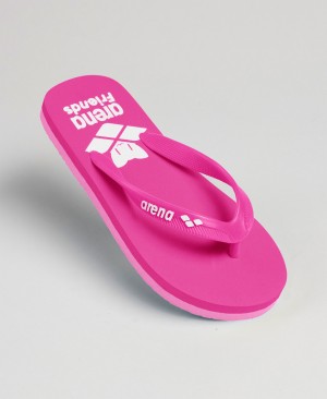 Pink Arena Flip Flops Junior Men's Flip Flops | 31597931