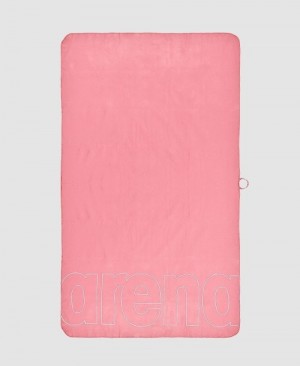 Pink Arena Smart Plus Pool Women's Towels | 79952580