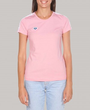 Pink Arena Team Women's T Shirts | 23747733