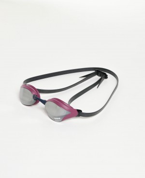 Purple Arena Cobra Core Swipe Mirror Women's Swimming Goggles | 39390417