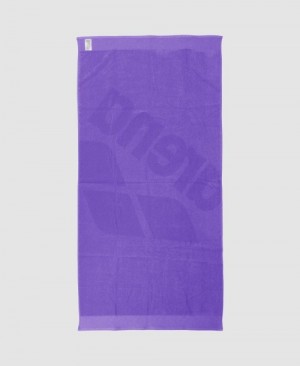 Purple Arena Logo Beach Men's Towels | 28567433