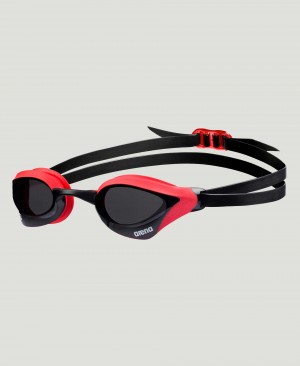 Red Arena Cobra Core Swipe Men's Swimming Goggles | 98719307