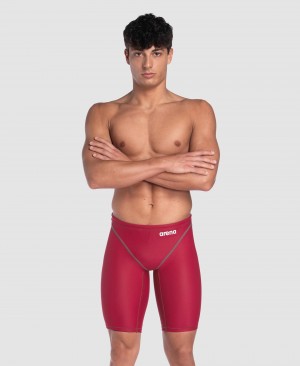 Red Arena Powerskin St 2.0 Next Eco Jammer Men's Racing Suit | 87048198