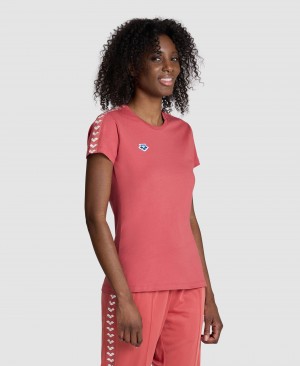 Red Arena Team S/S Women's T Shirts | 7229684