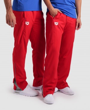 Red Arena Team Sports Panel Women's Pants | 8008088