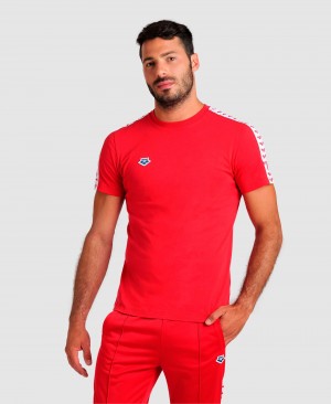 Red Arena Team Us Men's T Shirts | 79979550