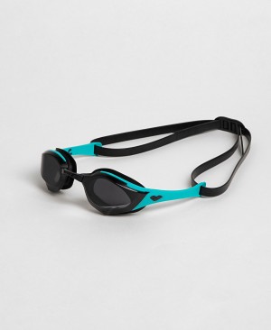 Turquoise Arena Cobra Edge Swipe Men's Swimming Goggles | 5029246