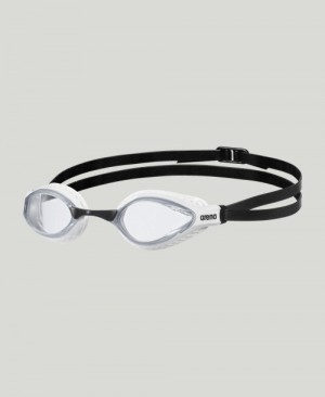 White Arena Air Speed Men's Swimming Goggles | 25972310