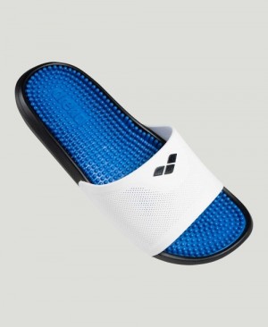 White Arena Marco Pool Men's Sandals | 7728467