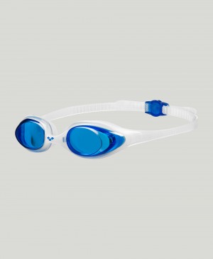 White Arena Spider Women's Swimming Goggles | 39594934