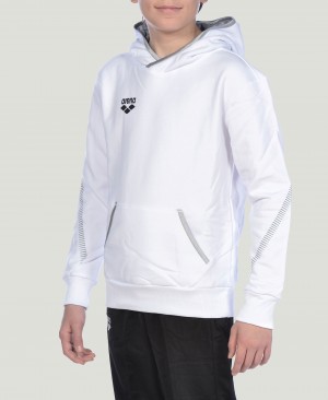 White Arena Team Line L/S Boys' Hoodie | 56250158