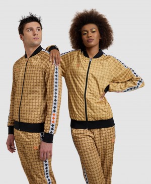 Yellow Arena 50th Anniversary Gold Relax Iv Women's Jackets | 92984113