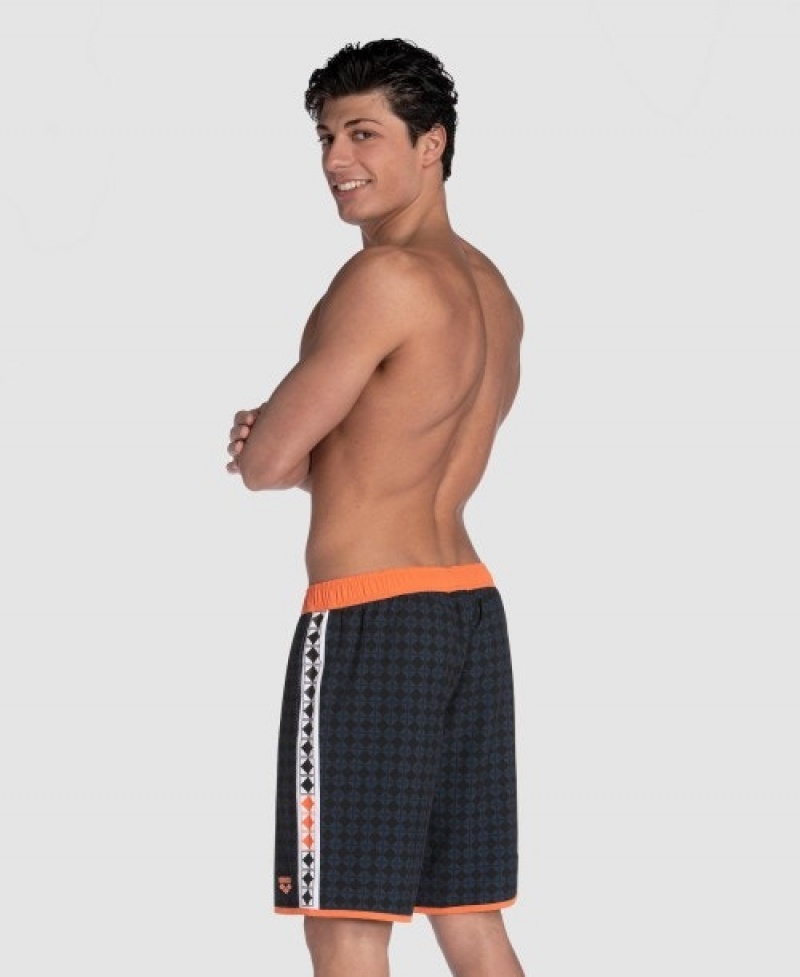 Black Arena 50th Anniversary Beach Men's Shorts | 35722803