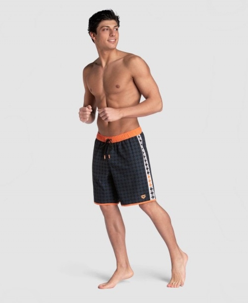 Black Arena 50th Anniversary Beach Men's Shorts | 35722803