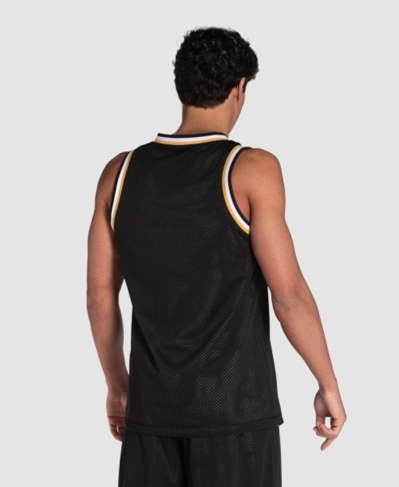 Black Arena 50th Anniversary Reversible Mesh Women's Tank Top | 70805624