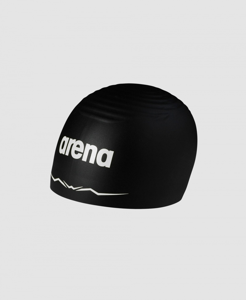 Black Arena Aquaforce Wave Men\'s Swim Cap | 37752612