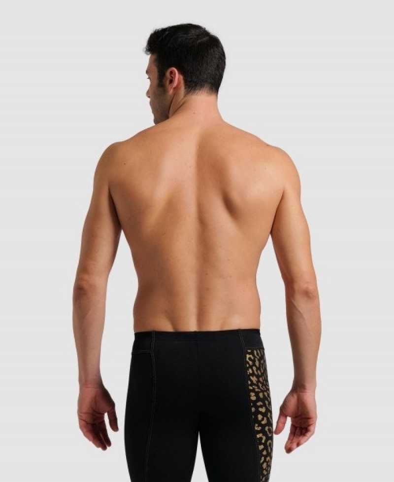 Black Arena Bruno Fratus Signature Jammer Men's Swim Shorts | 72680645