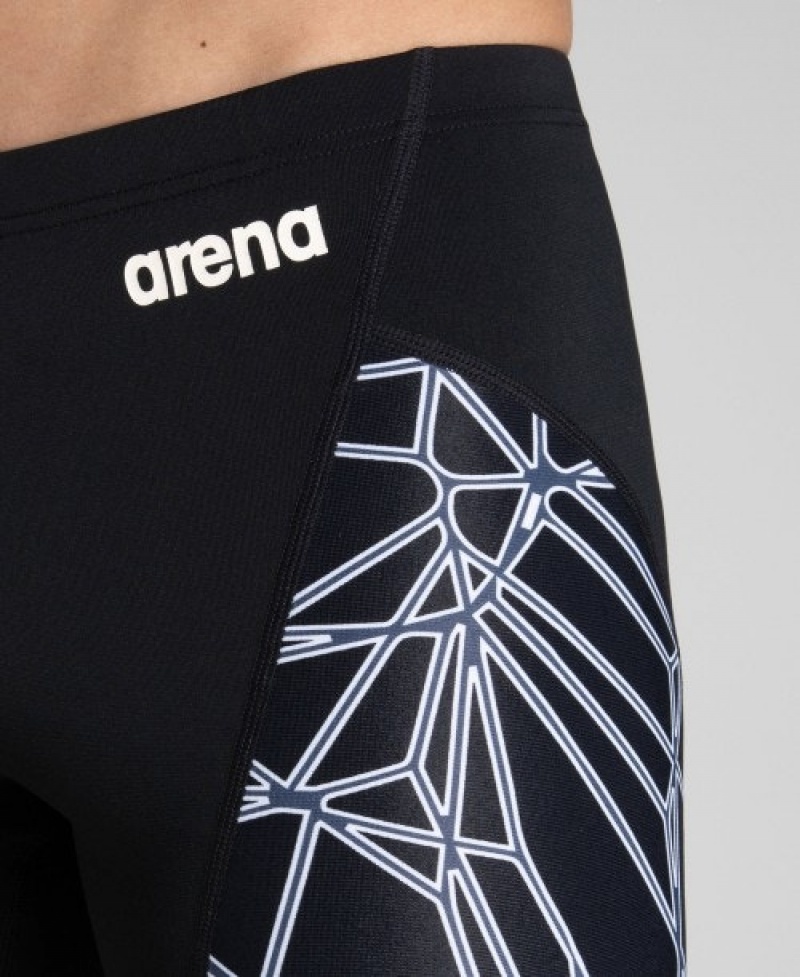 Black Arena Carbonics Pro Jammer Men's Swim Shorts | 58749864