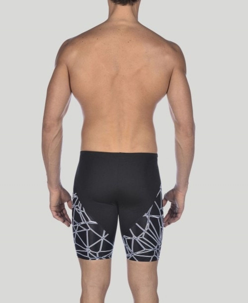 Black Arena Carbonics Pro Jammer Men's Swim Shorts | 58749864