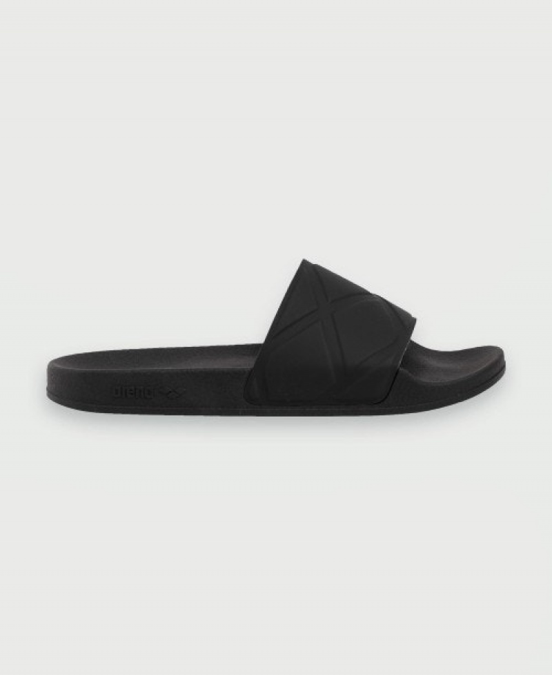 Black Arena Classic Women's Slides | 24291413