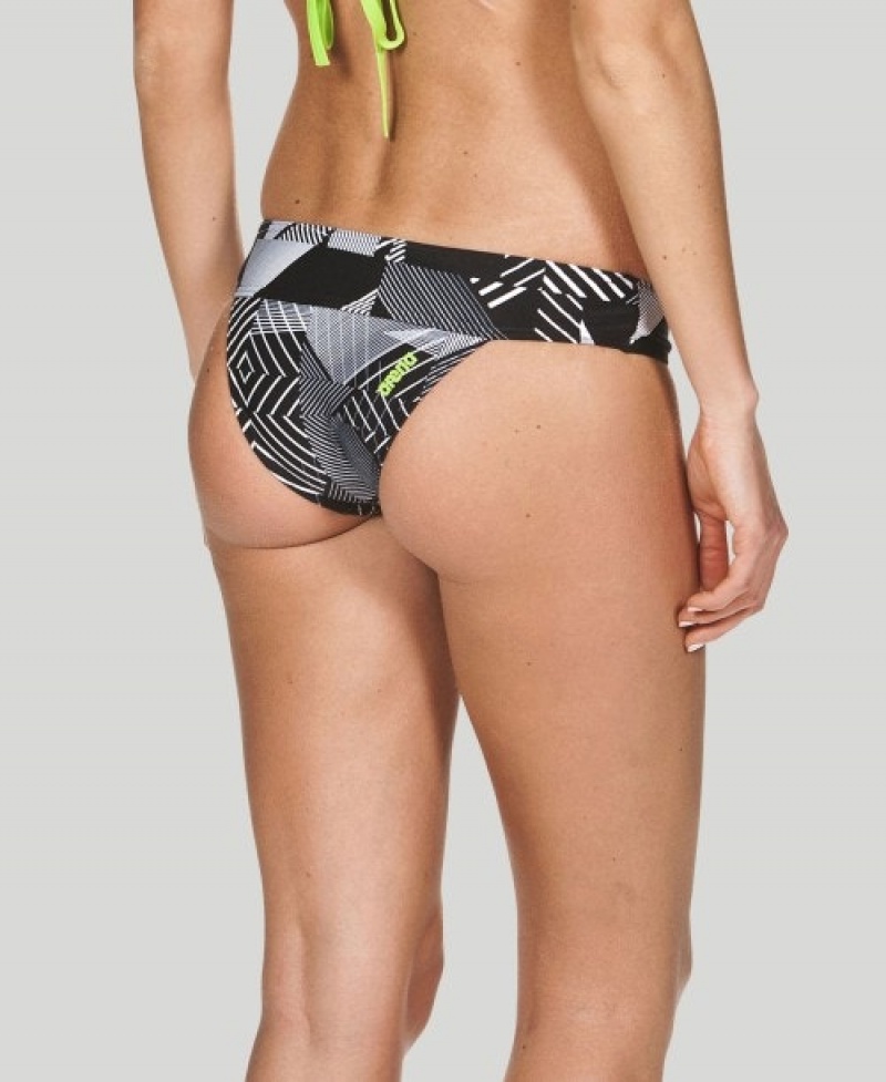 Black Arena Desire Women's Bikini Bottoms | 45475424