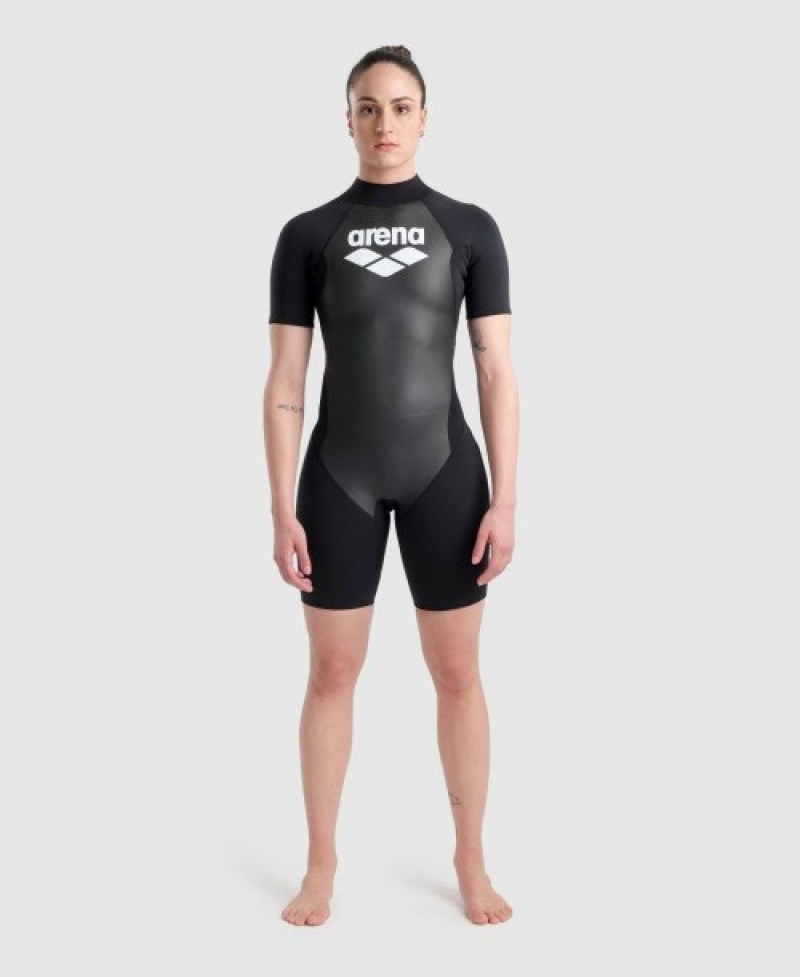 Black Arena Explorer Spring Women's Wetsuit | 63279920