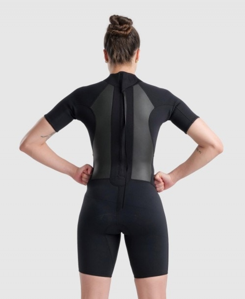 Black Arena Explorer Spring Women's Wetsuit | 63279920