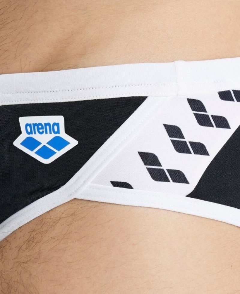 Black Arena Icons Men's Briefs | 17504190