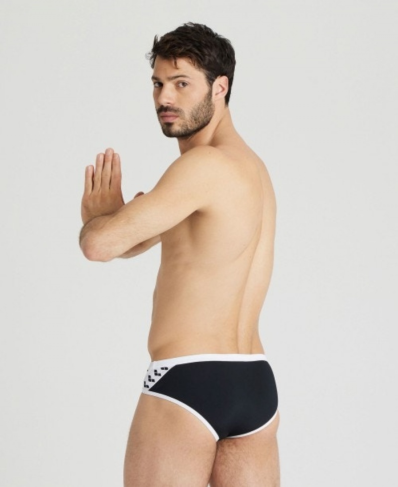 Black Arena Icons Men's Briefs | 17504190