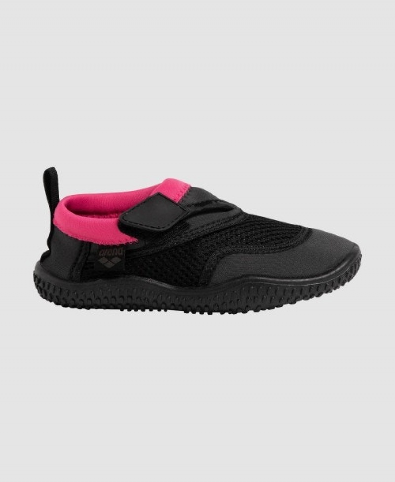 Black Arena Junior Men's Water Shoes | 35192837