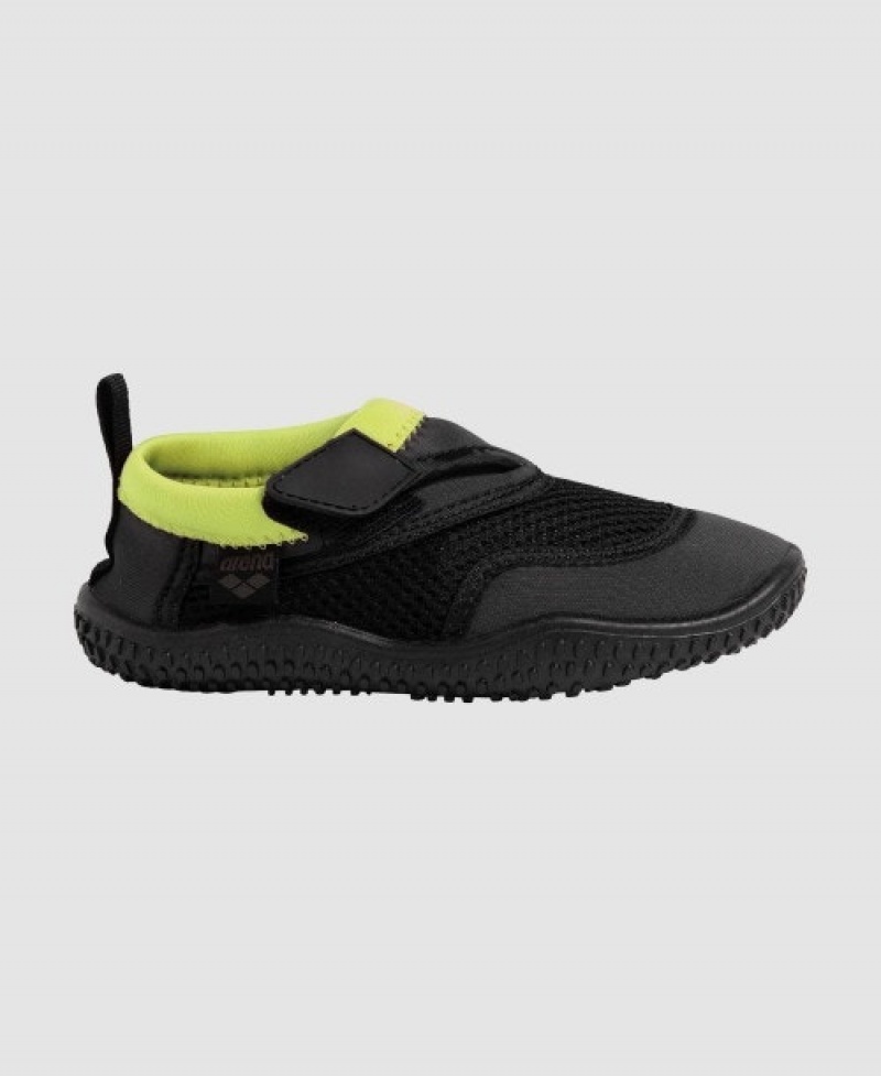 Black Arena Junior Men's Water Shoes | 66373316