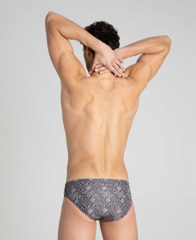 Black Arena Kikko Men's Briefs | 62675859