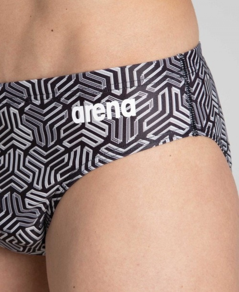 Black Arena Kikko Men's Briefs | 62675859