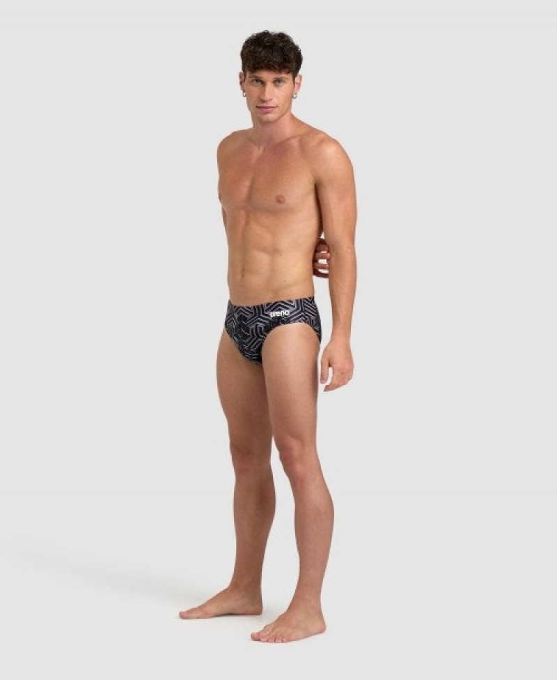 Black Arena Kikko Pro Men's Briefs | 13382694