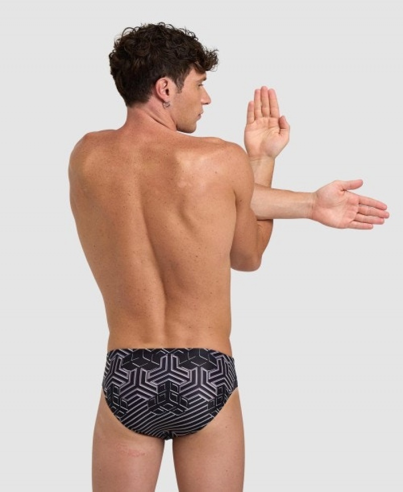 Black Arena Kikko Pro Men's Briefs | 13382694