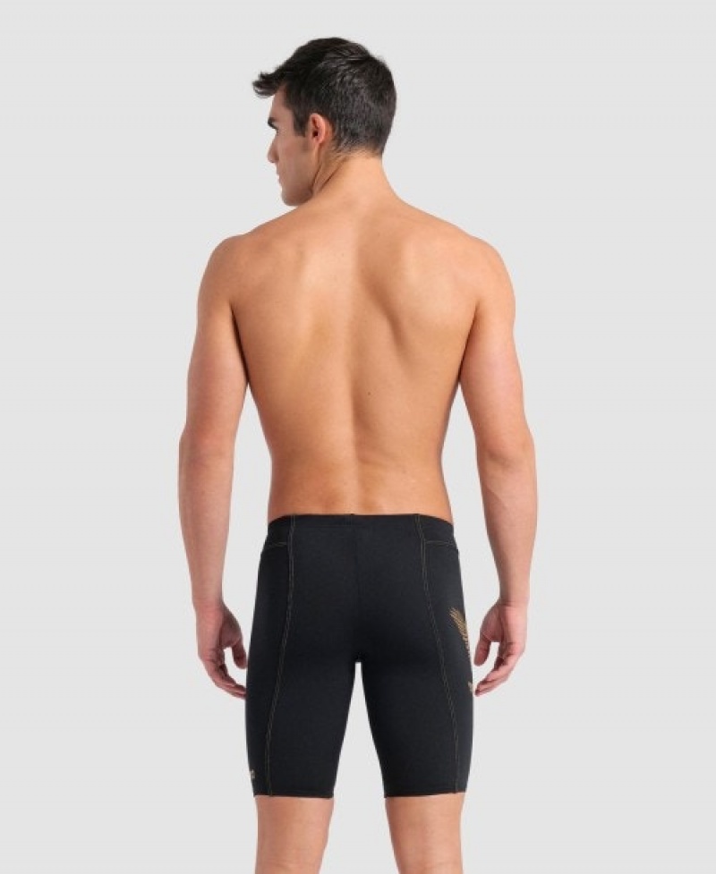 Black Arena Kristof Milak Signature Jammer Men's Swim Shorts | 40452836