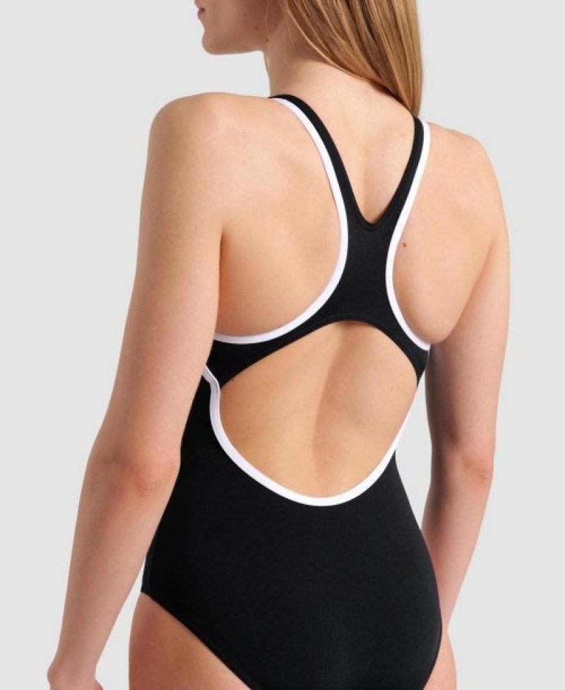 Black Arena Losange V Pro Back Women's Swimsuits | 51588419