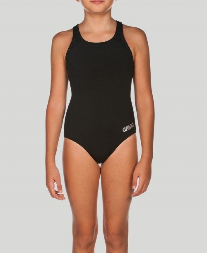 Black Arena Madison Youth Swim Pro Back Girls' Swimsuits | 33154932