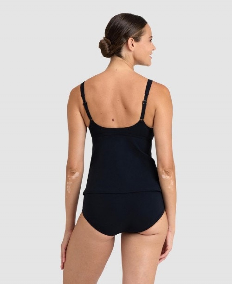 Black Arena Manuela Tankini Women's Bodysuit | 82910747