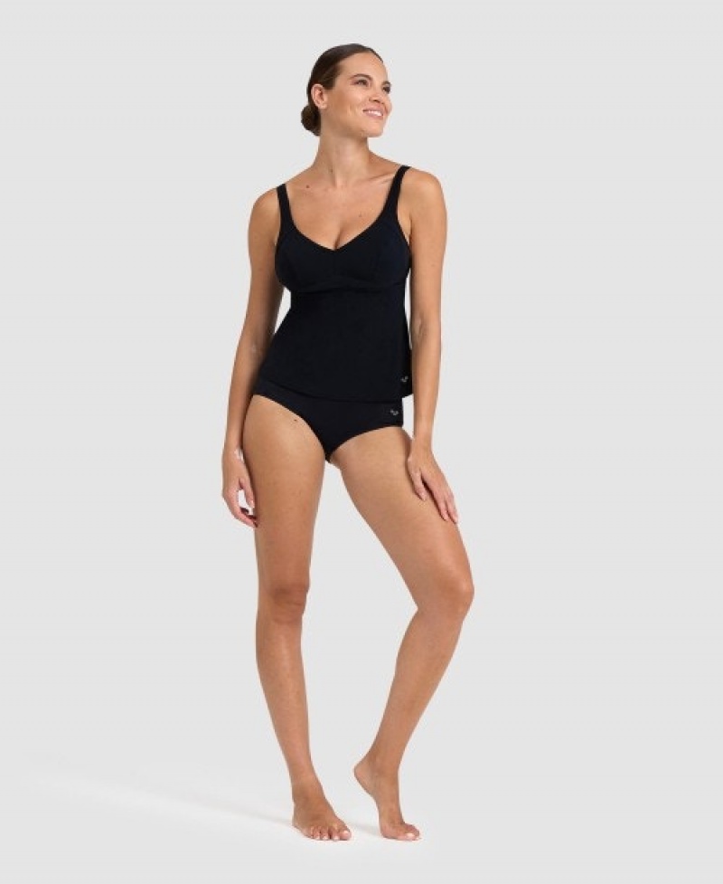 Black Arena Manuela Tankini Women's Bodysuit | 82910747