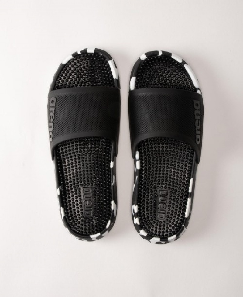 Black Arena Marco Bi Pool Men's Slides | 14102383