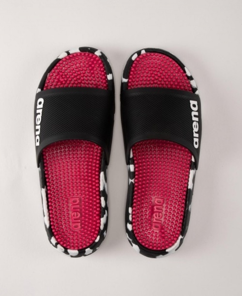 Black Arena Marco Bi Pool Women's Slides | 83258947