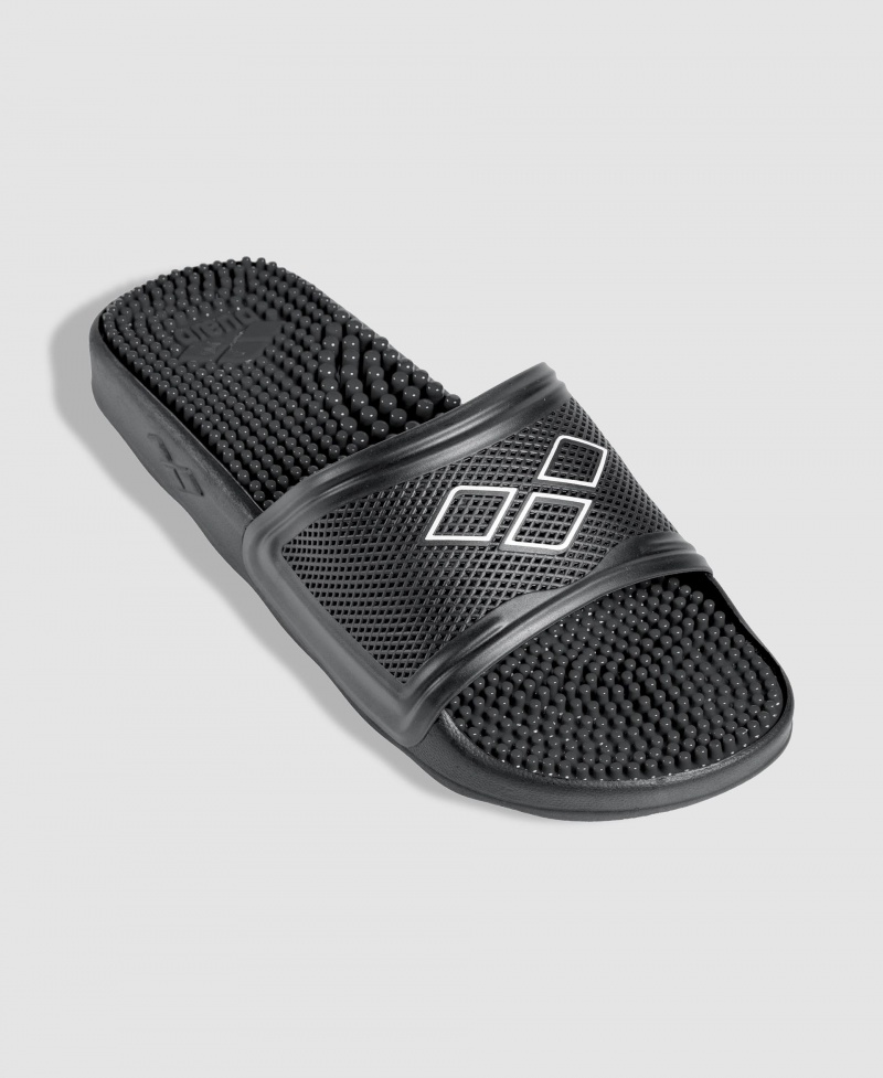 Black Arena Marco United Diamond Pool Men\'s Slides | 32463469