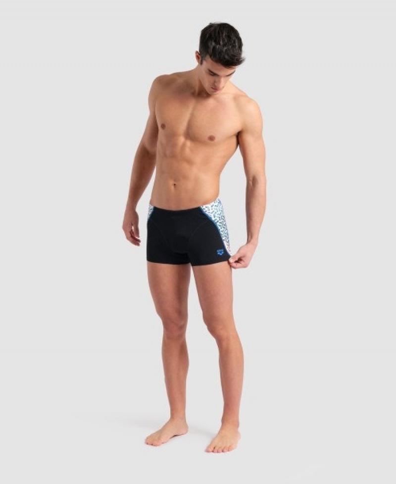 Black Arena Planet Water Men's Swim Trunks | 27176429