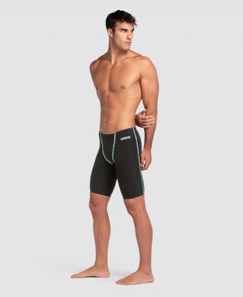 Black Arena Powerskin Primo Jammer Men's Racing Suit | 56825729