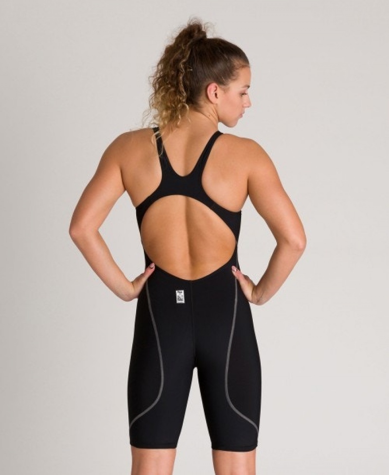 Black Arena Powerskin St 2.0 - Open Back Women's Racing Suit | 68468296