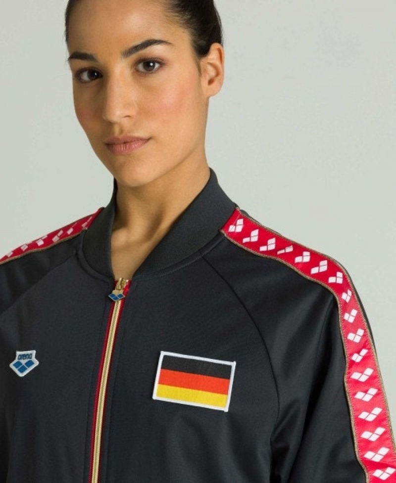 Black Arena Relax Iv Nations Team Women's Jackets | 43169792