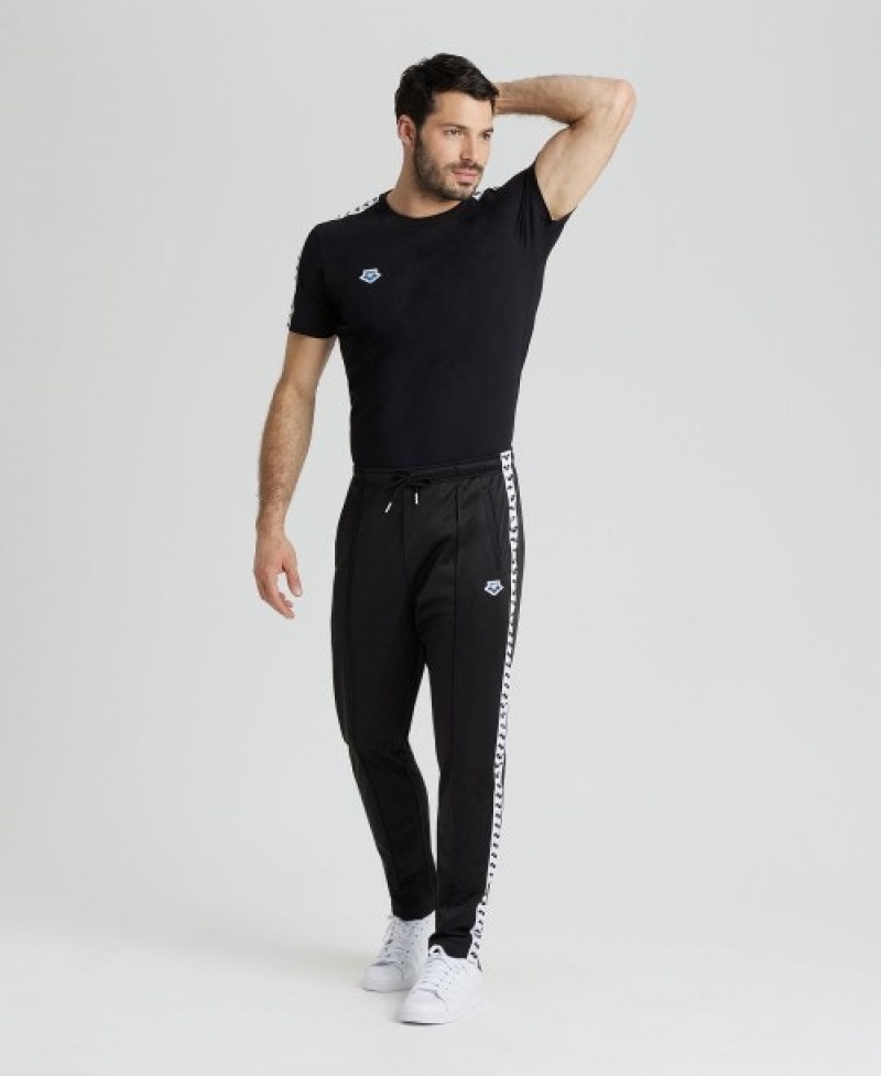 Black Arena Relax Iv Team Men's Pants | 1116051