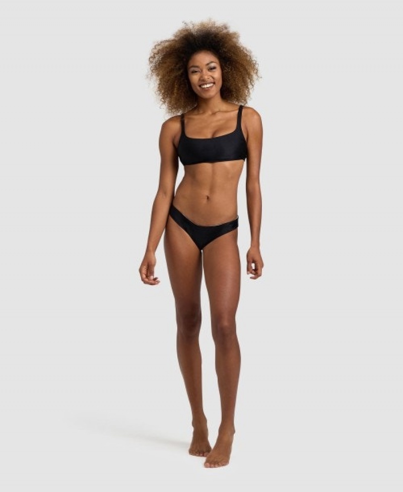 Black Arena Shila Bralette Women's Bikinis | 57617168